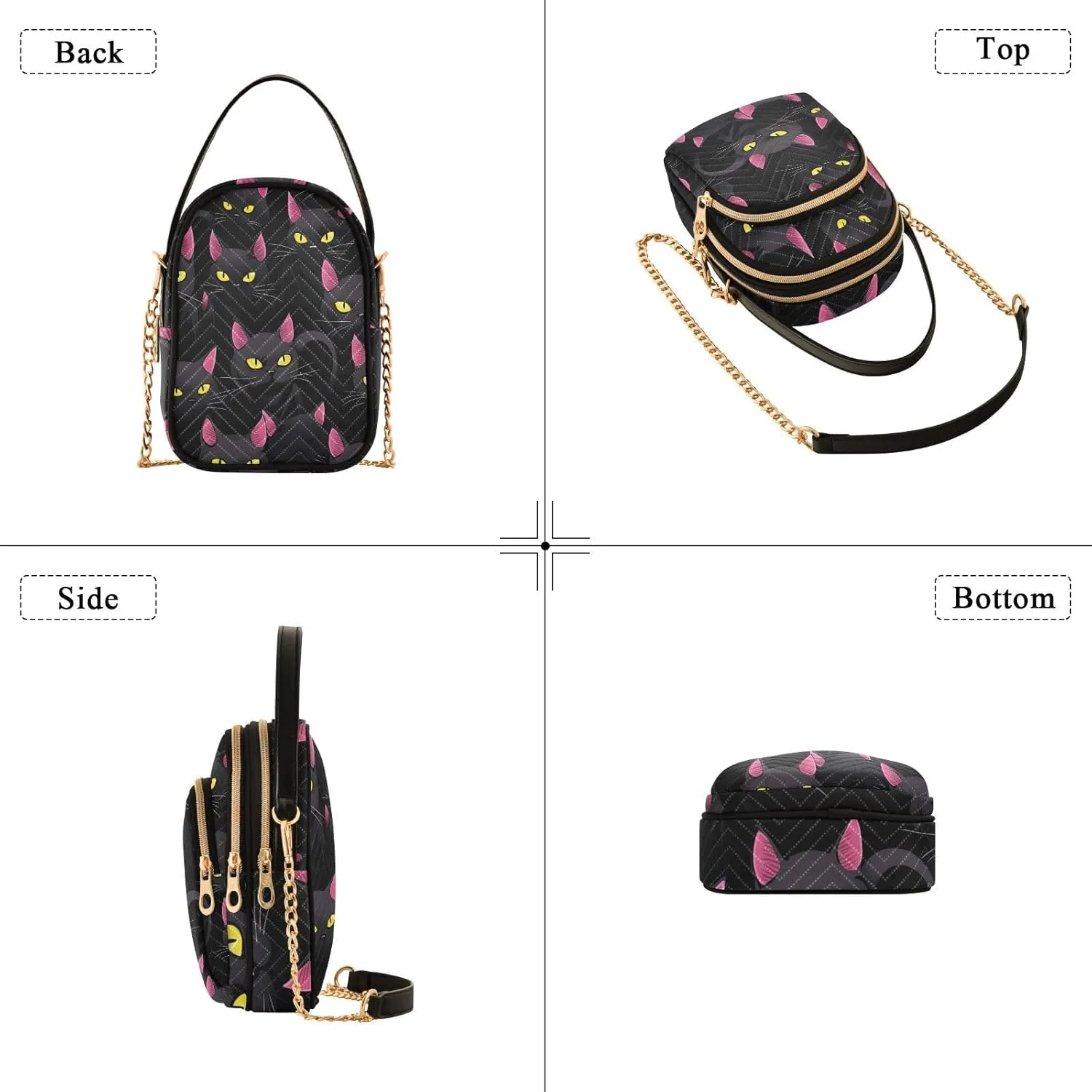 Owl in the Blue Women Crossbody Bags, Lightweight Crossbody Bag Small Handbags for Women Crossbody