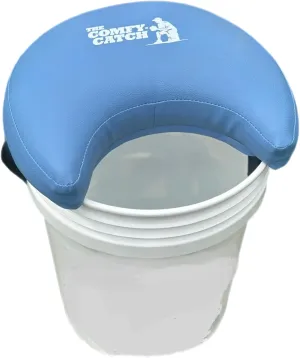 Padded Seat Cushion, Portable Storage Solution wiht Access Cutout, Fits 5 Gallon Buckets