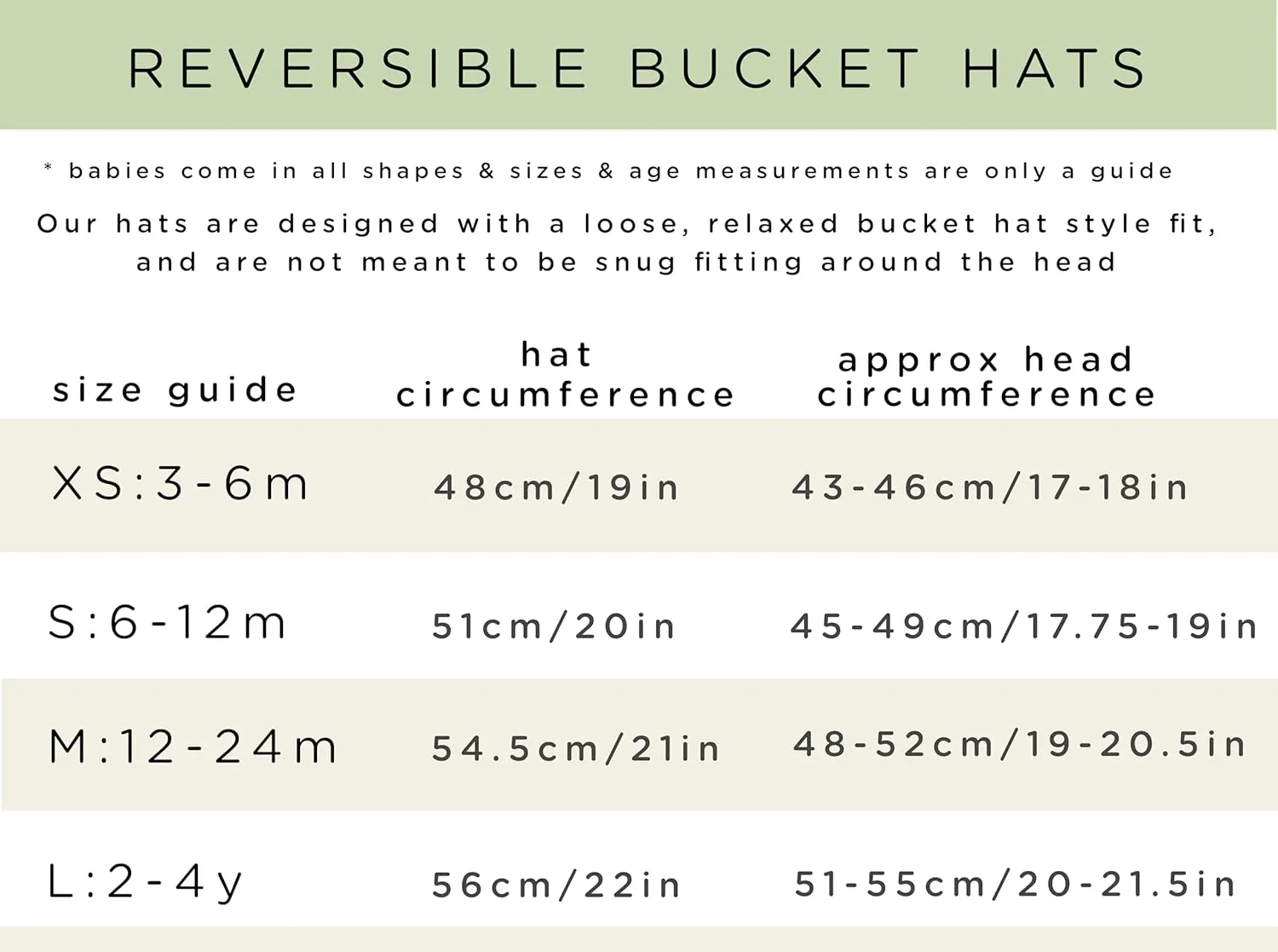 PARADE Reversible Organic Cotton Bucket Hats