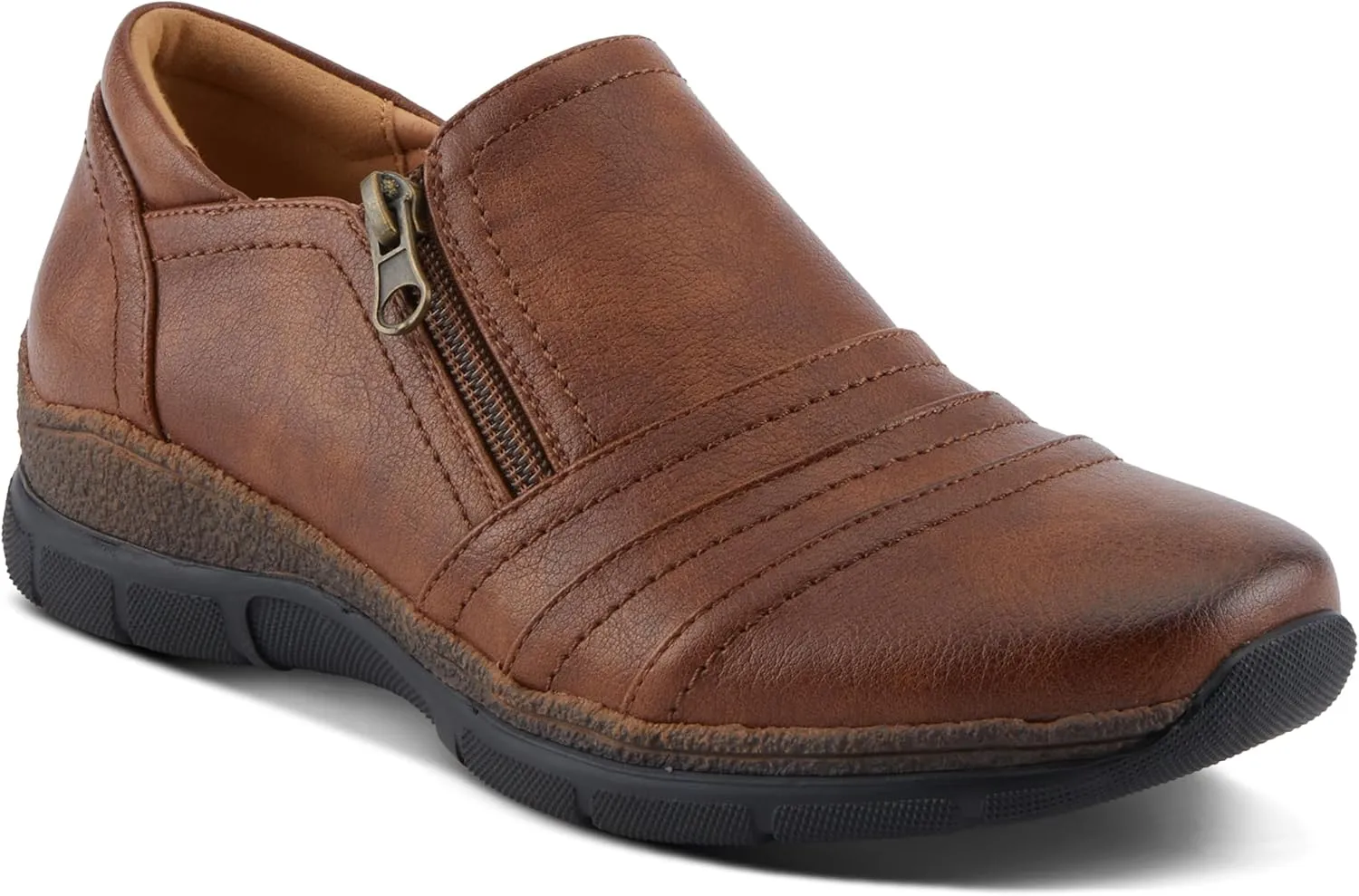 PATRIZIA Women's RIGNY Wedge Shoes with Tonal Stitching, Padded Back Collar, and Comfortable Fit