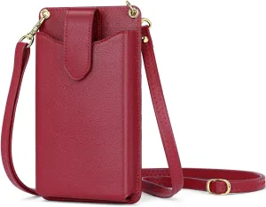 Peacocktion Small Crossbody Cell Phone Purse for Women, Lightweight Mini Small Crossbody Bags for Women with Card Slots