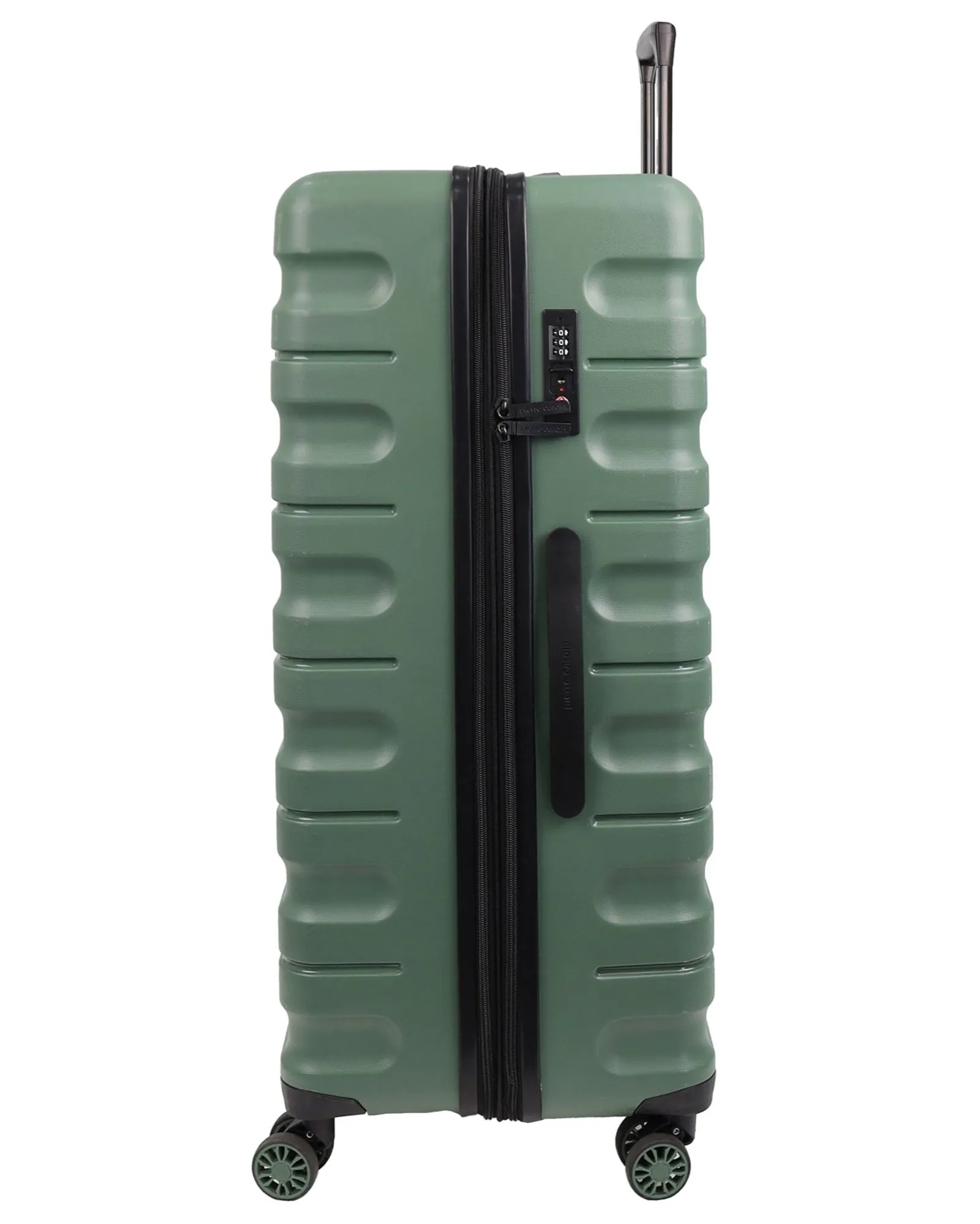 Pierre Cardin 4W Hardside Spinner suitcase 80cm MOSS