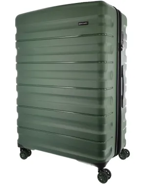 Pierre Cardin 4W Hardside Spinner suitcase 80cm MOSS