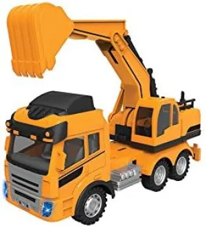 Playtek - 1:15 Scale RC Crane Construction Truck
