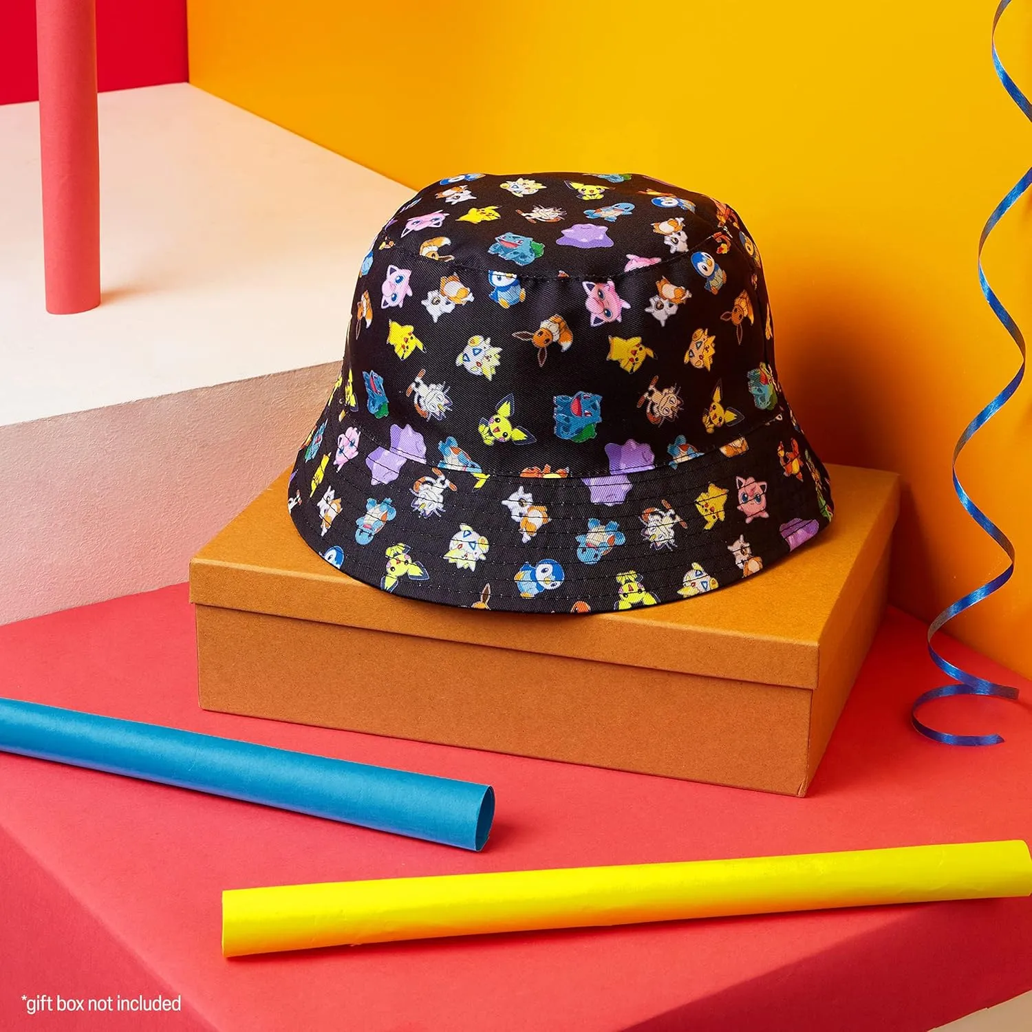 Pokemon Baseball Cap Sunglasses Boys Girls Bucket Hat for Kids Unisex Pikachu Adjustable Strap Summer Accessories