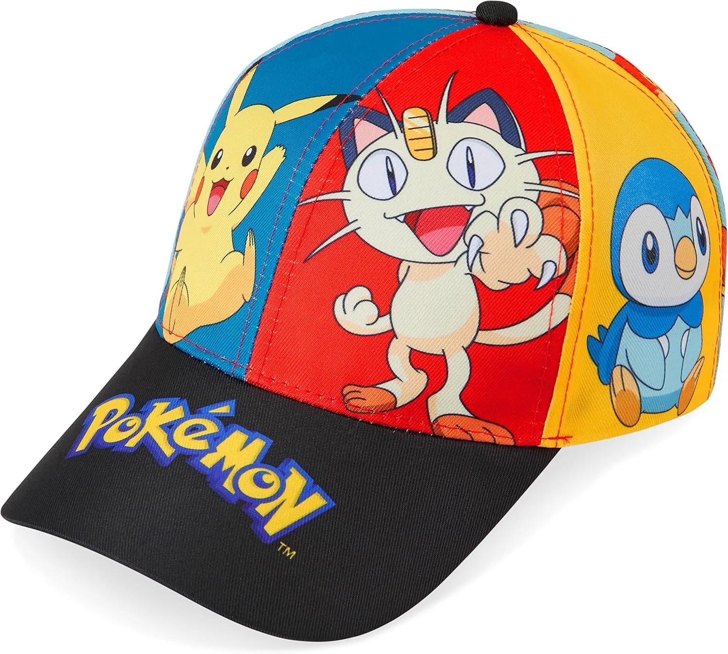 Pokemon Baseball Cap Sunglasses Boys Girls Bucket Hat for Kids Unisex Pikachu Adjustable Strap Summer Accessories