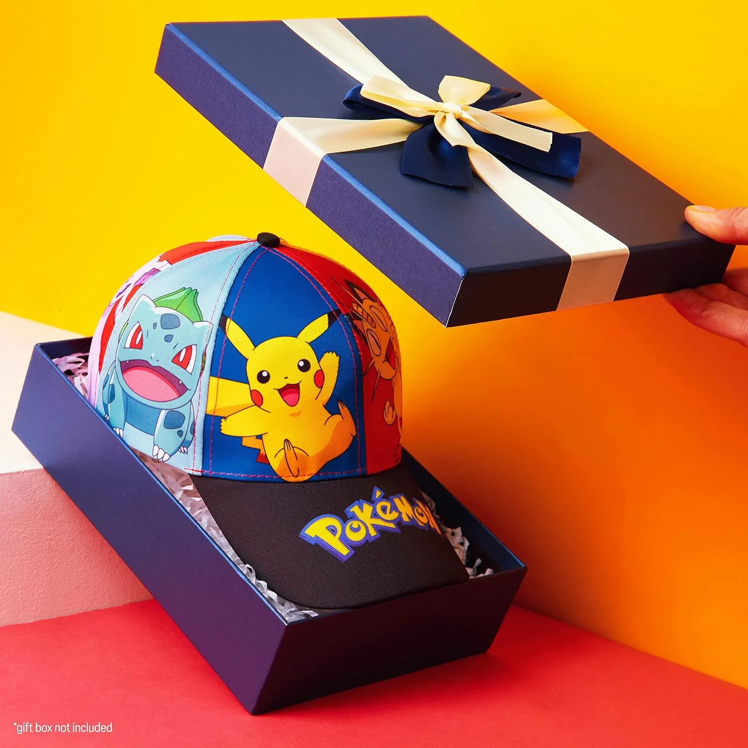 Pokemon Baseball Cap Sunglasses Boys Girls Bucket Hat for Kids Unisex Pikachu Adjustable Strap Summer Accessories