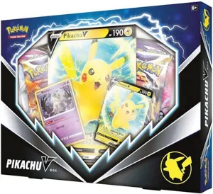 Pokemon TCG Pikachu V Booster Box - 4 Booster Packs   Promo!
