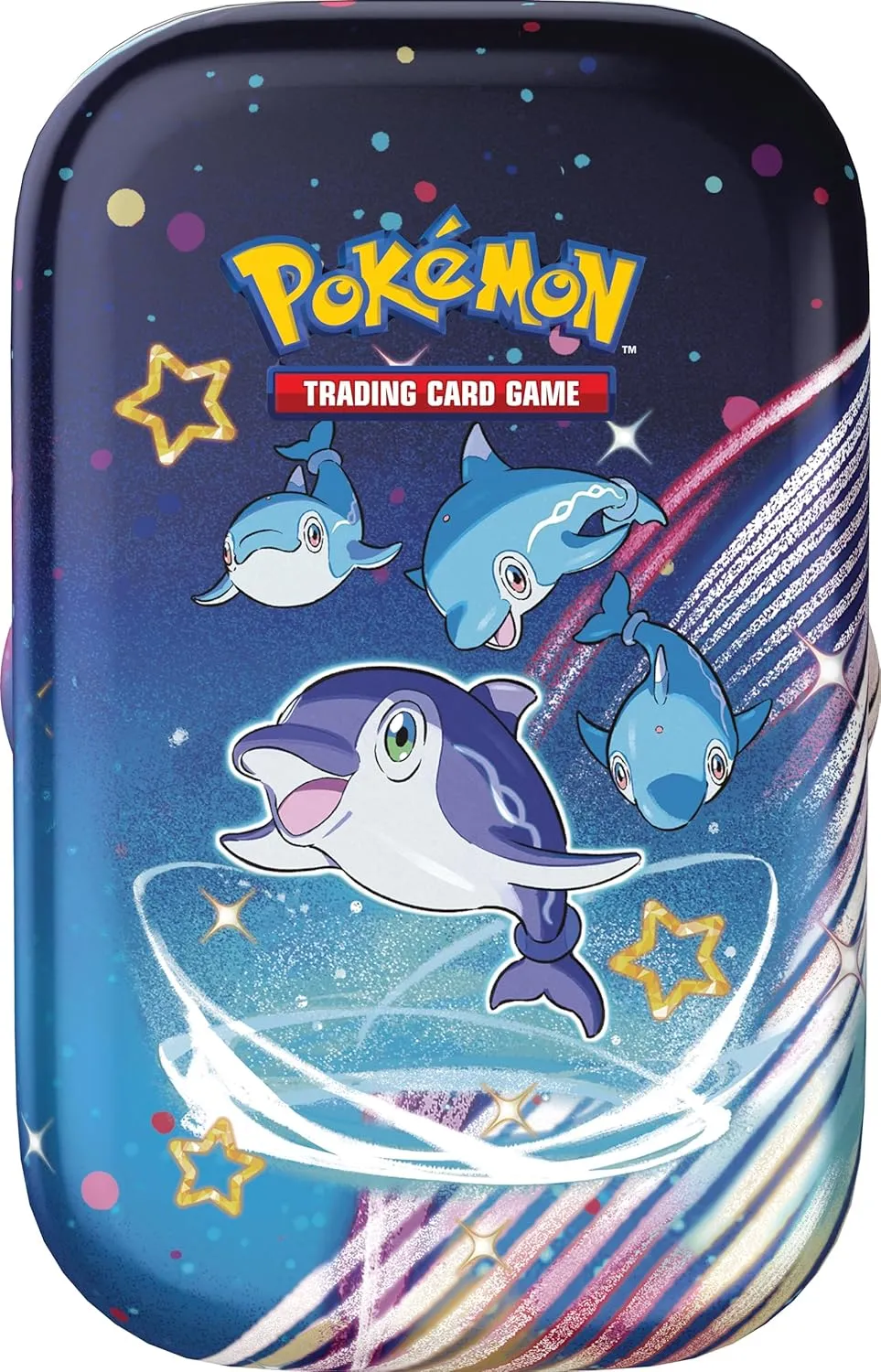 Pokémon TCG: Scarlet & Violet—Paldean Fates Mini Tin – Finizen (2 Booster Packs, 1 Sticker & 1 Art Card)