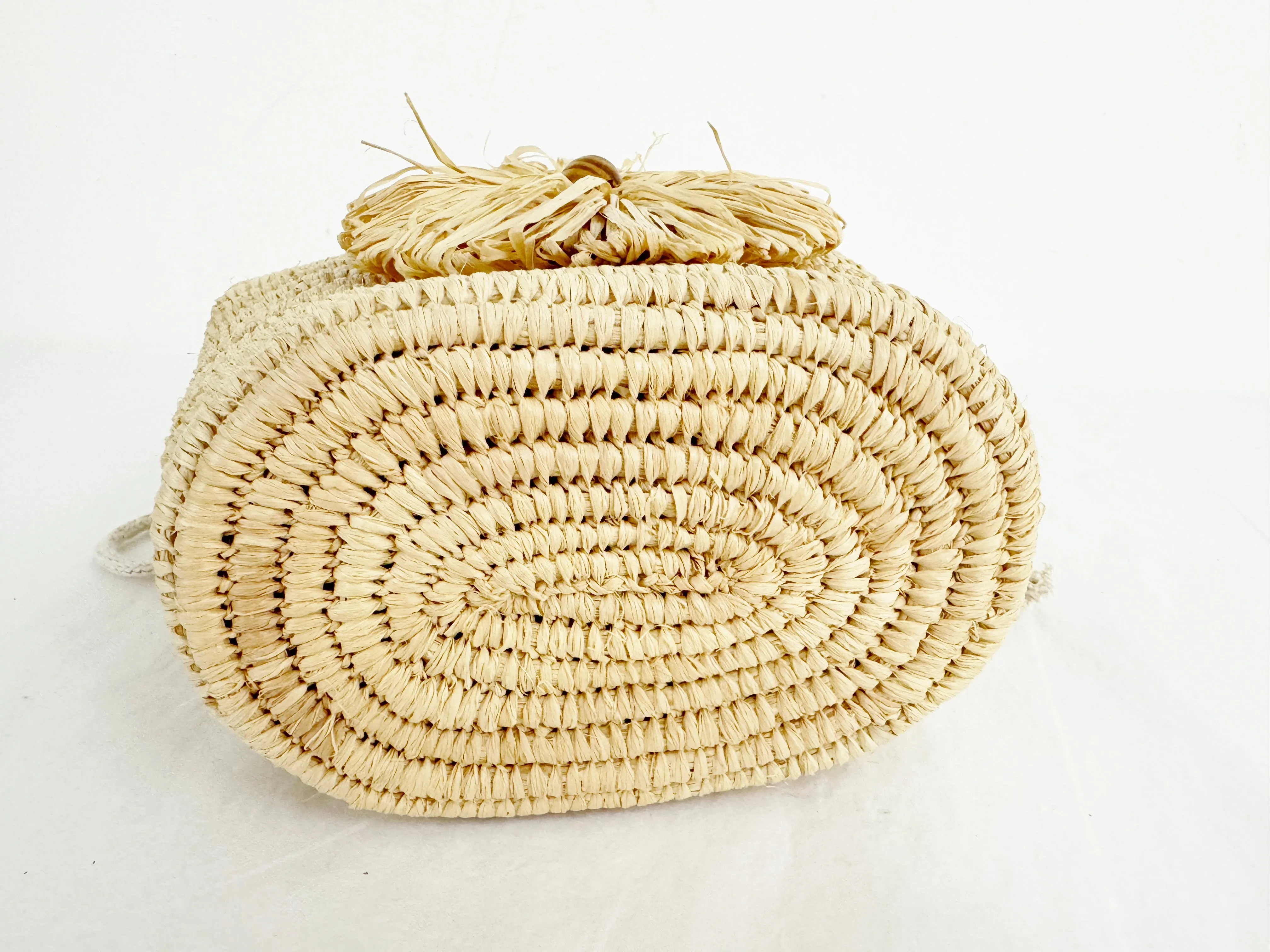 Poolside NY Woven Handle Bag