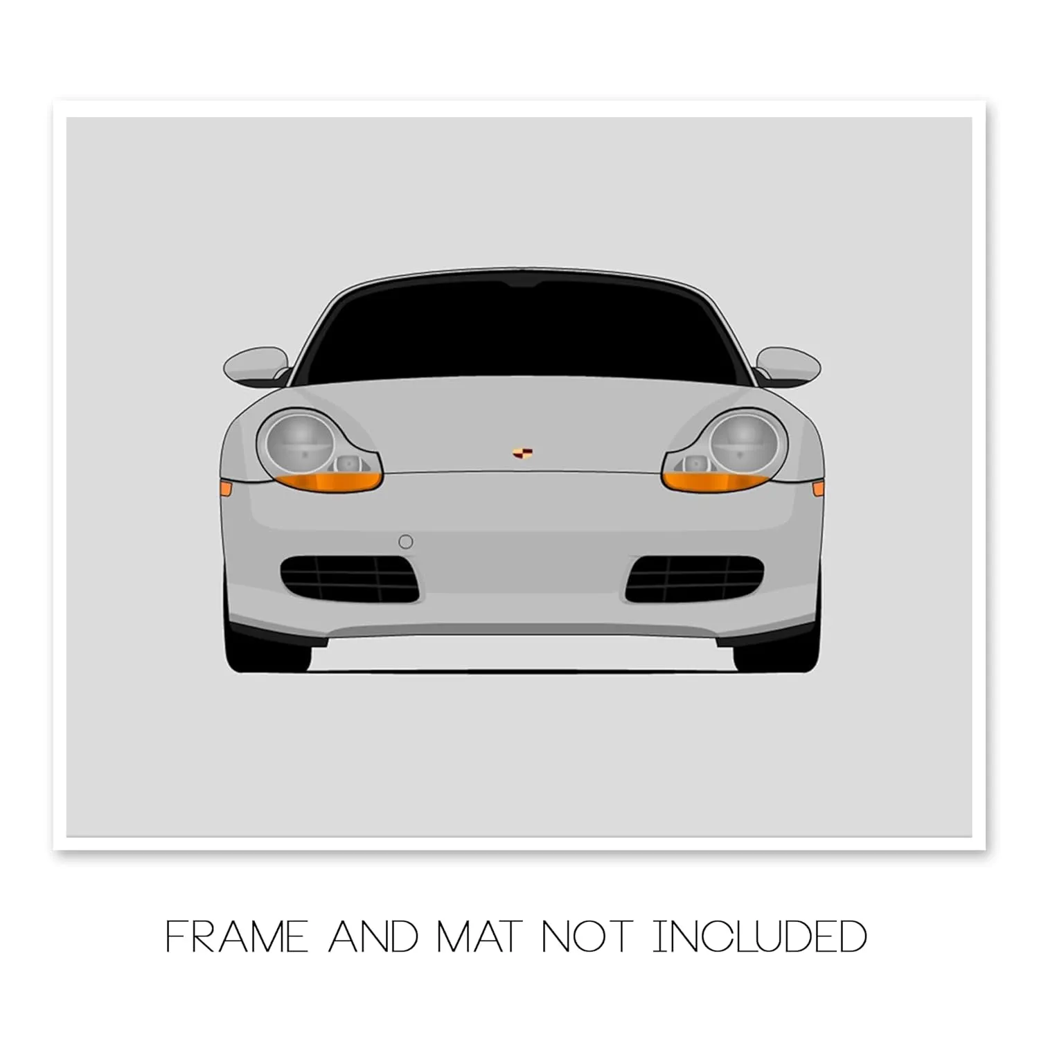 Porsche Boxster 986 (1996-2001) Print Wall Art Decor Handmade - 17x22" Satin Print (Unframed)