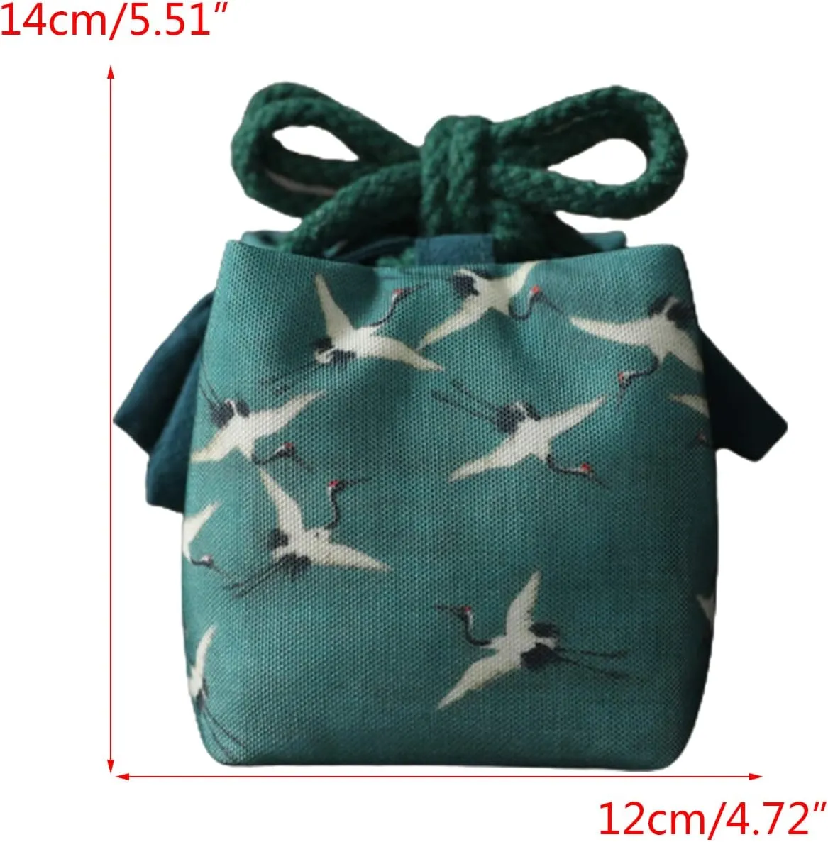 Printed Teaware Storage Bag Outdoor Travel-Tea-Bag Thickened Cotton Teacup-Teapot Bag Portable Empty Tea Container