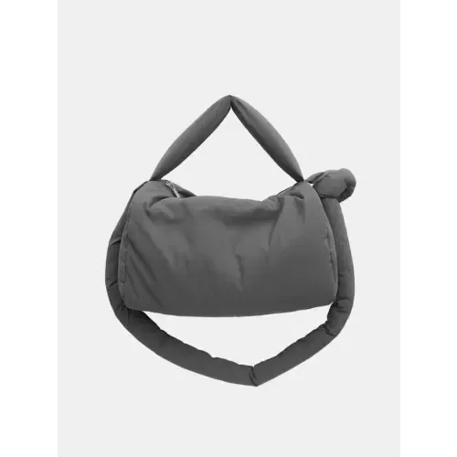 Puffy Nylon Crossbody Bag