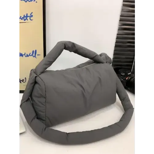 Puffy Nylon Crossbody Bag