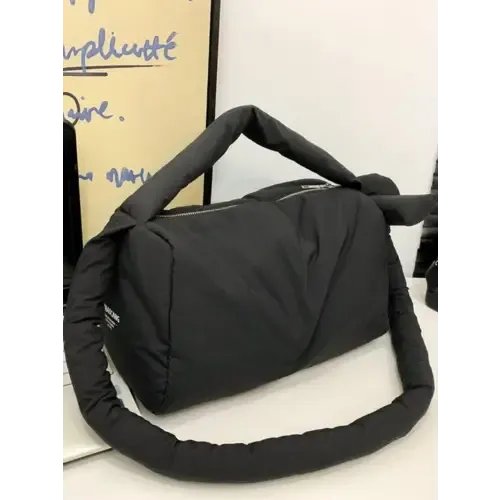 Puffy Nylon Crossbody Bag