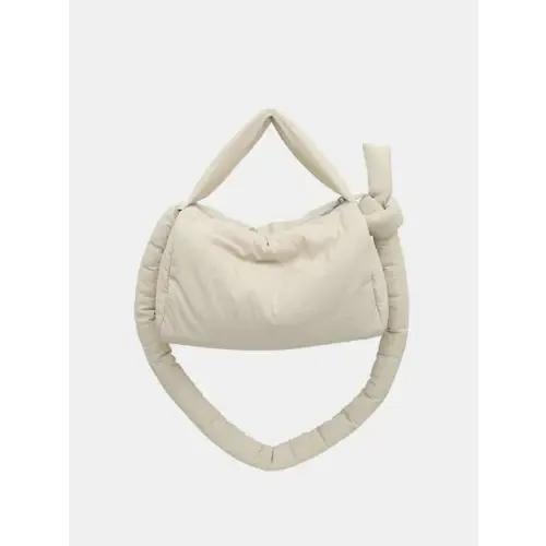 Puffy Nylon Crossbody Bag