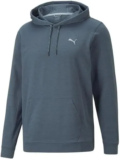 PUMA Golf Cloudspun Progress Hoodie Evening Sky Heather Small Evening Sky Heather Small