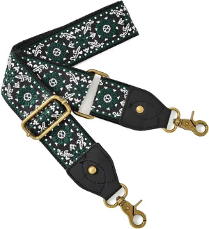 Purse Strap Replacement Crossbody Wide Shoulder Strap Handbag Adjustable Embroidery Guitar Style Bag Strap