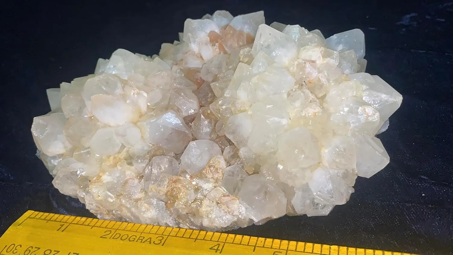 Quartz Crystal Cluster – 4.22 lbs | Healing, Meditation, Energy Amplifier & Anxiety Relief Crystal