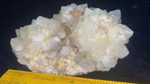 Quartz Crystal Cluster – 4.22 lbs | Healing, Meditation, Energy Amplifier & Anxiety Relief Crystal