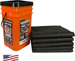 Quick Dam QDGG1248-5 Flood Bags, Black