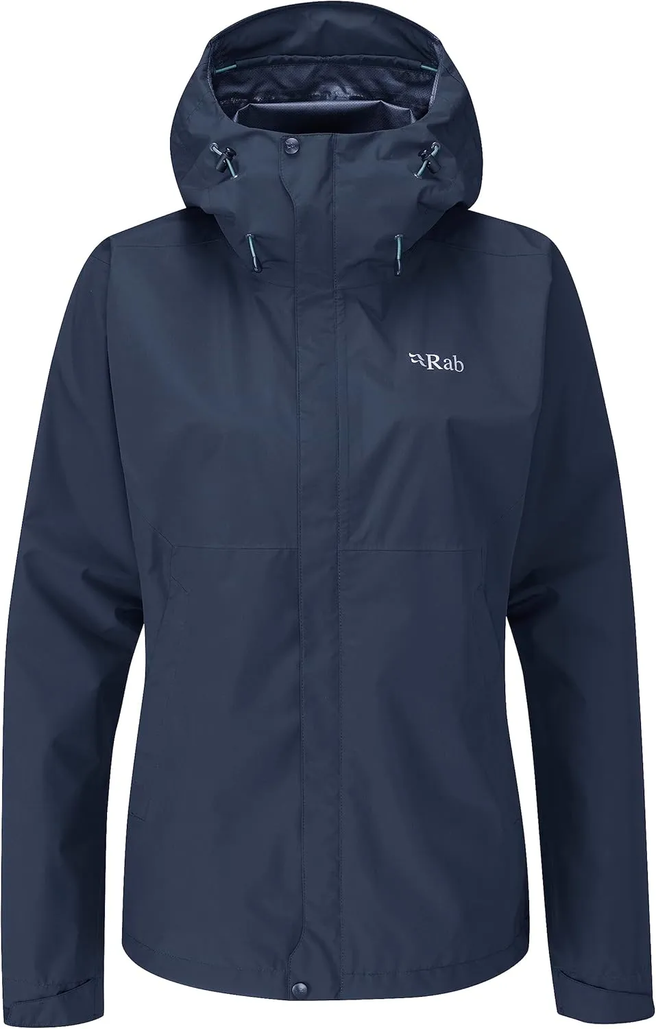 Rab Women's Downpour Eco Waterproof Breathable Jacket for Hiking & Climbing
