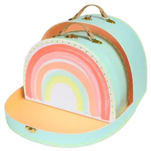 Rainbow Suitcases
