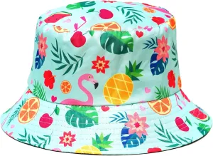 Rave Bucket Hat for Women & Men - Cute Bucket Hats - Festival Hat Adjustable 50  SPF Protection Rave Accessories