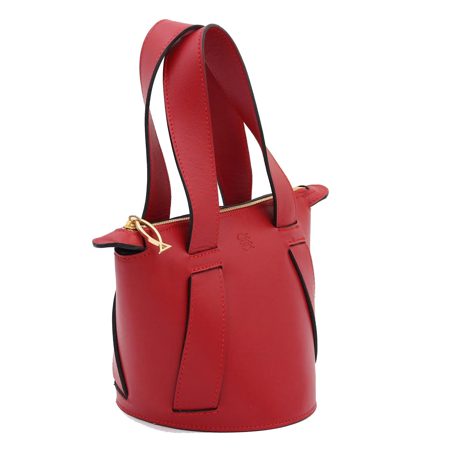 Red | Bucket Bag