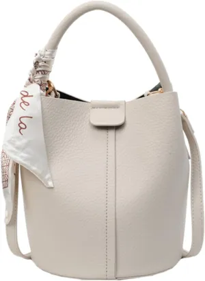 Retro Fashion Bucket Bag - Stylish Bucket Handbag Single Shoulder and Crossbody Bag Women's Shoulder Handbag