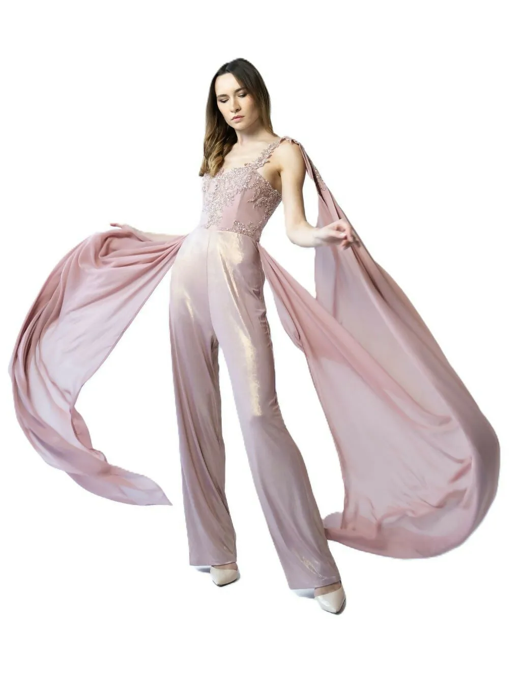 Rosé Aura Jumpsuit