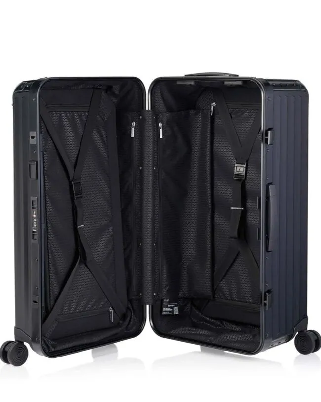 Samsonite Lite-Box ALUMINIUM Trunk 74cm Frame suitcase Black