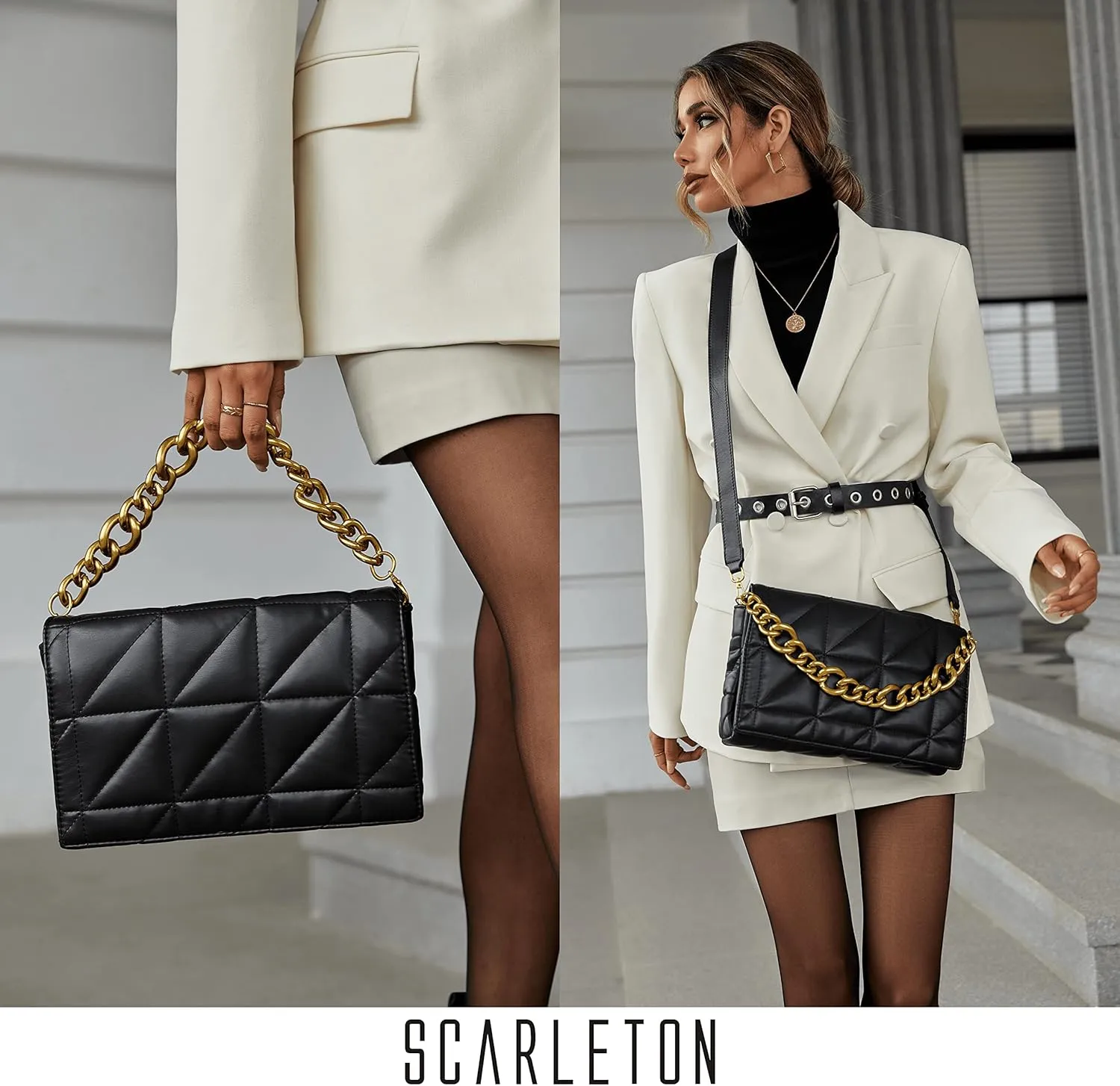 Scarleton Crossbody Bags for Women, Purses for Women, Lightweight Shoulder Bag, Casual Crossbody Bag, H2078