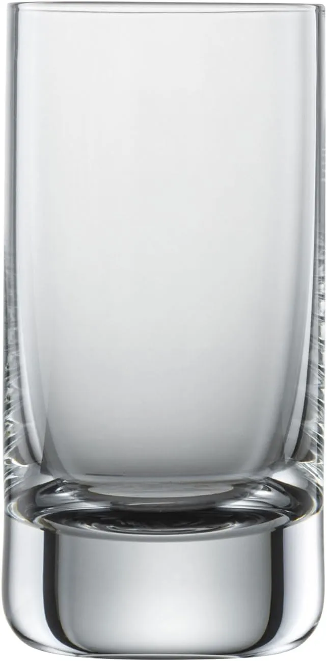 Schott Zwiesel Simple Shot Glass (Set of 6), Straight-Line Shot Cups for Schnaps, Dishwasher Safe Tritan Crystal Glasses, Made in Germany (Item No. 123662)