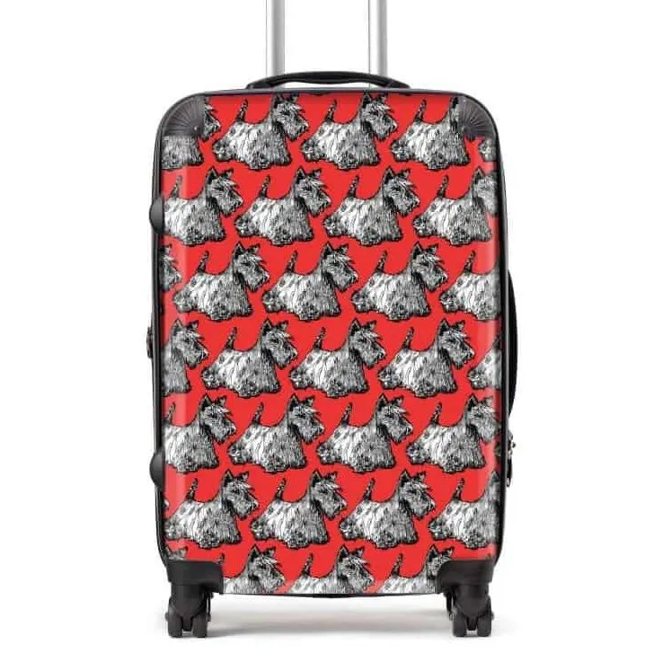 Scotties Suitcases - red