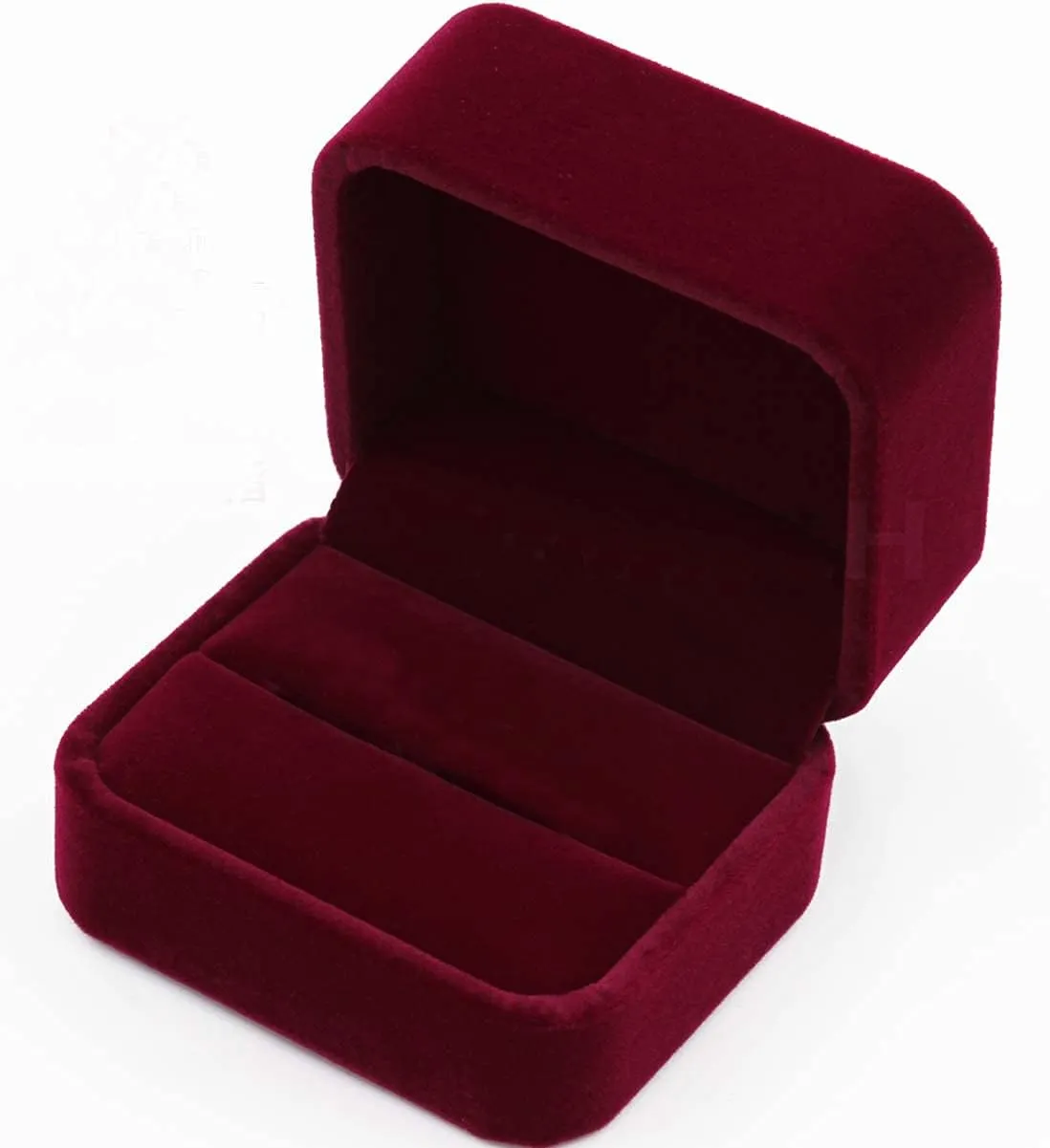 Self Adhesive Velvet Flocking Liner for Jewelry Drawer Art Crafts DIY Project Velvet Fabric Peel and Stick Drawer Velvet Liner 17.7" x 78.7" (Dark Red)