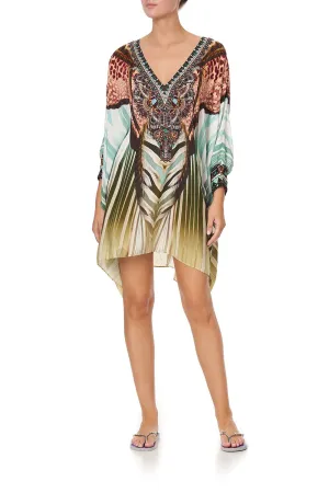 SHORT KAFTAN WITH CUFF UP ON CLOUD NINE