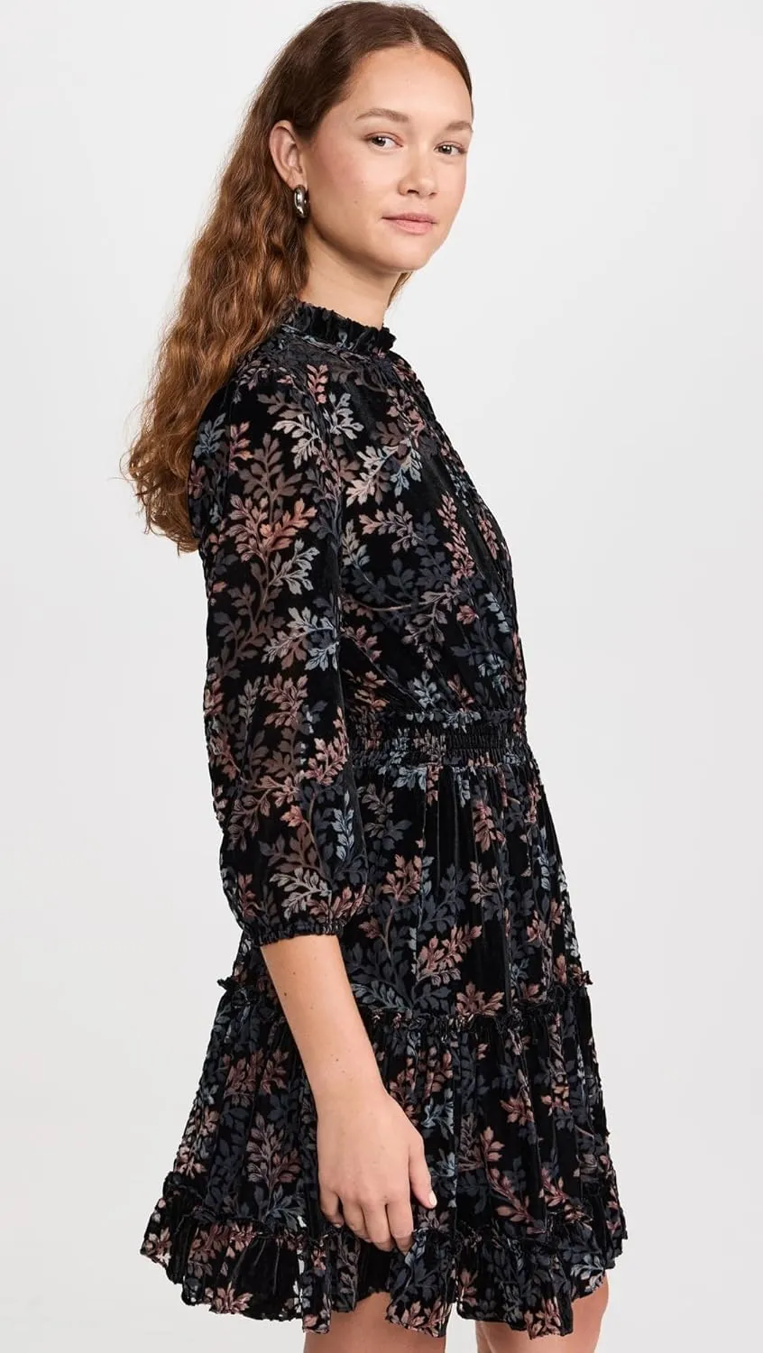 Shoshanna Women's Velvet Burnout Arlene Dress