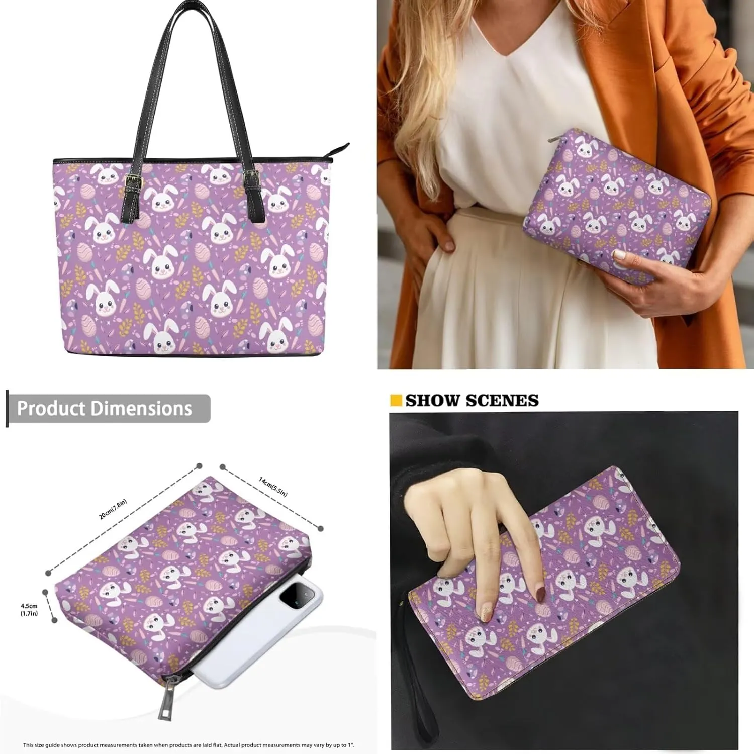 Shoulder Bags Set 3 Piece Bucket Bags Satchel Bags for Women Women's Wristlet Handbags Purses for Women