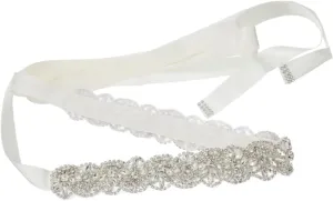 Silk Wedding Belt with Crystal Embellishments Elegant Bridal Waistband for Bridesmaids Formal Occasions Accessory for Memorable Photo Moments
