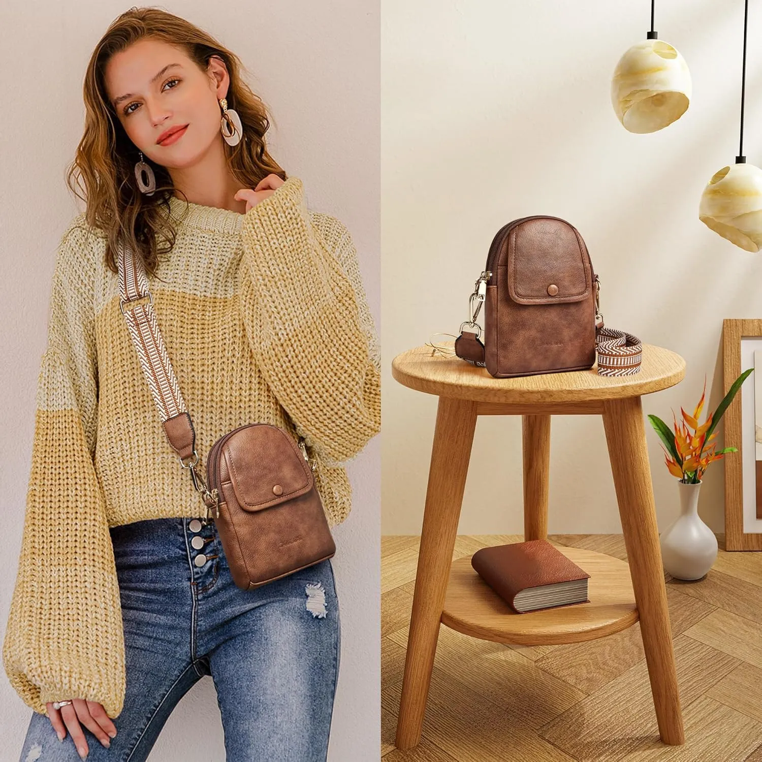 Sling Bag for Women - Crossbody & Fanny Pack for Shopping Travel