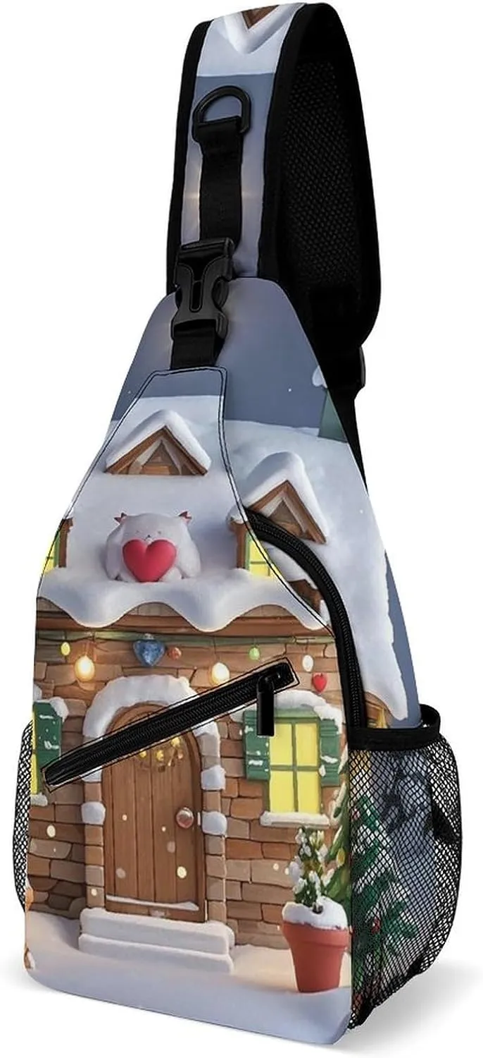 Sling Bag for Women Men Chest Bag Small Home Crossbody Bag Small Sling Backpack Daypack Fanny Packs