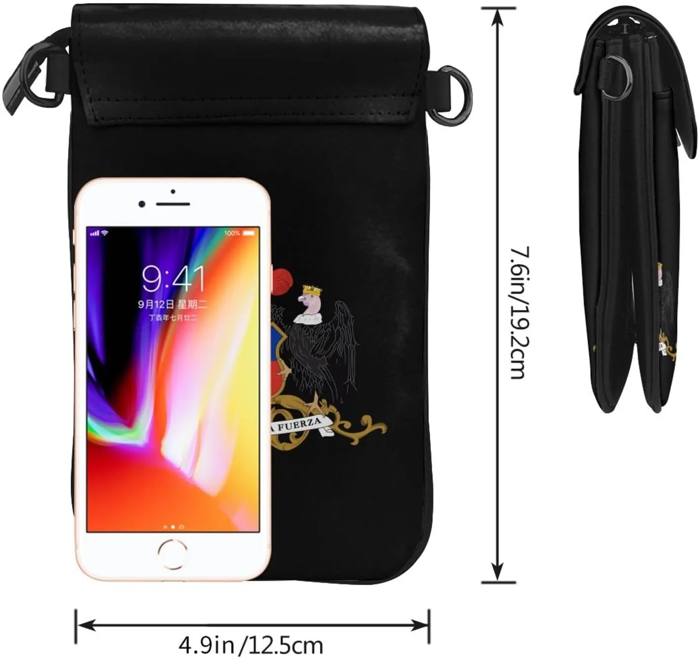 Small Cell Phone Purse Pu Leather Crossbody Cell Phone Bag Women Handbags With Shoulder Strap Holder Wallet Phones