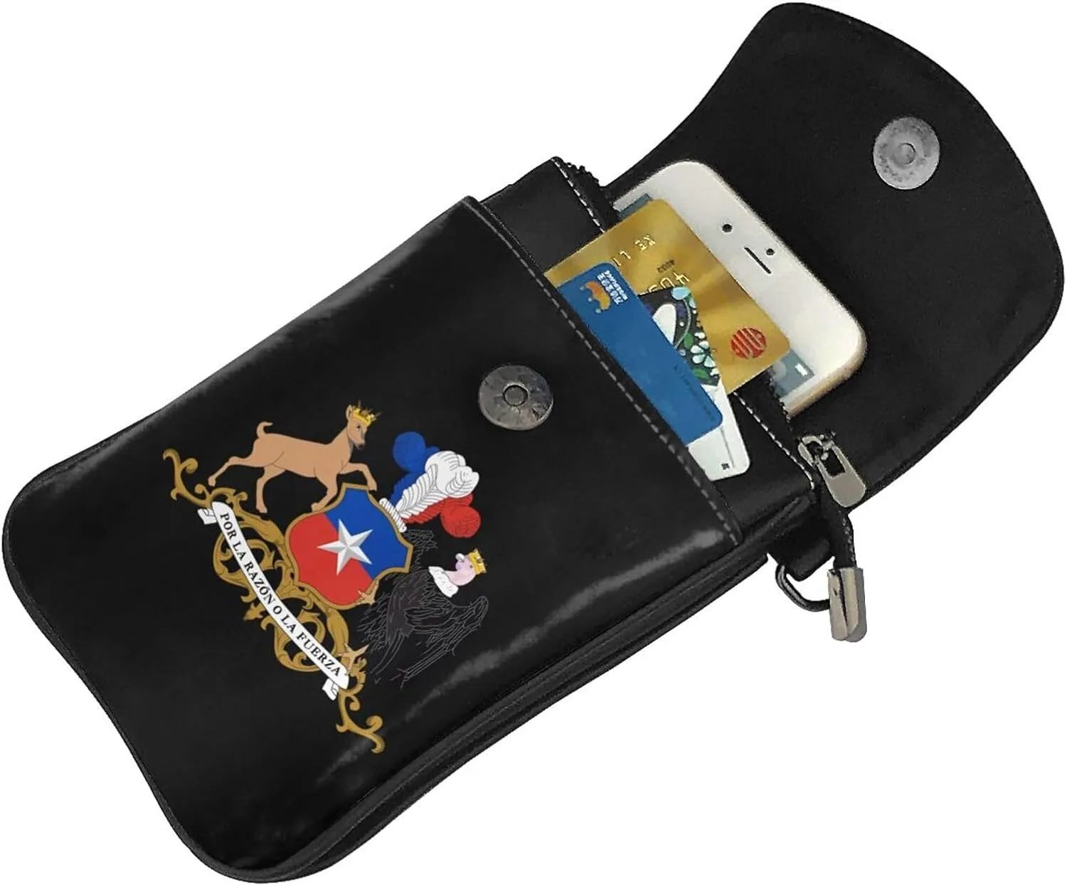 Small Cell Phone Purse Pu Leather Crossbody Cell Phone Bag Women Handbags With Shoulder Strap Holder Wallet Phones