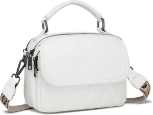 Small Corssbody Purses For Women Vegan Leather Cross Body Handbags Crossbody Shoulder Bags With Detachable Strap