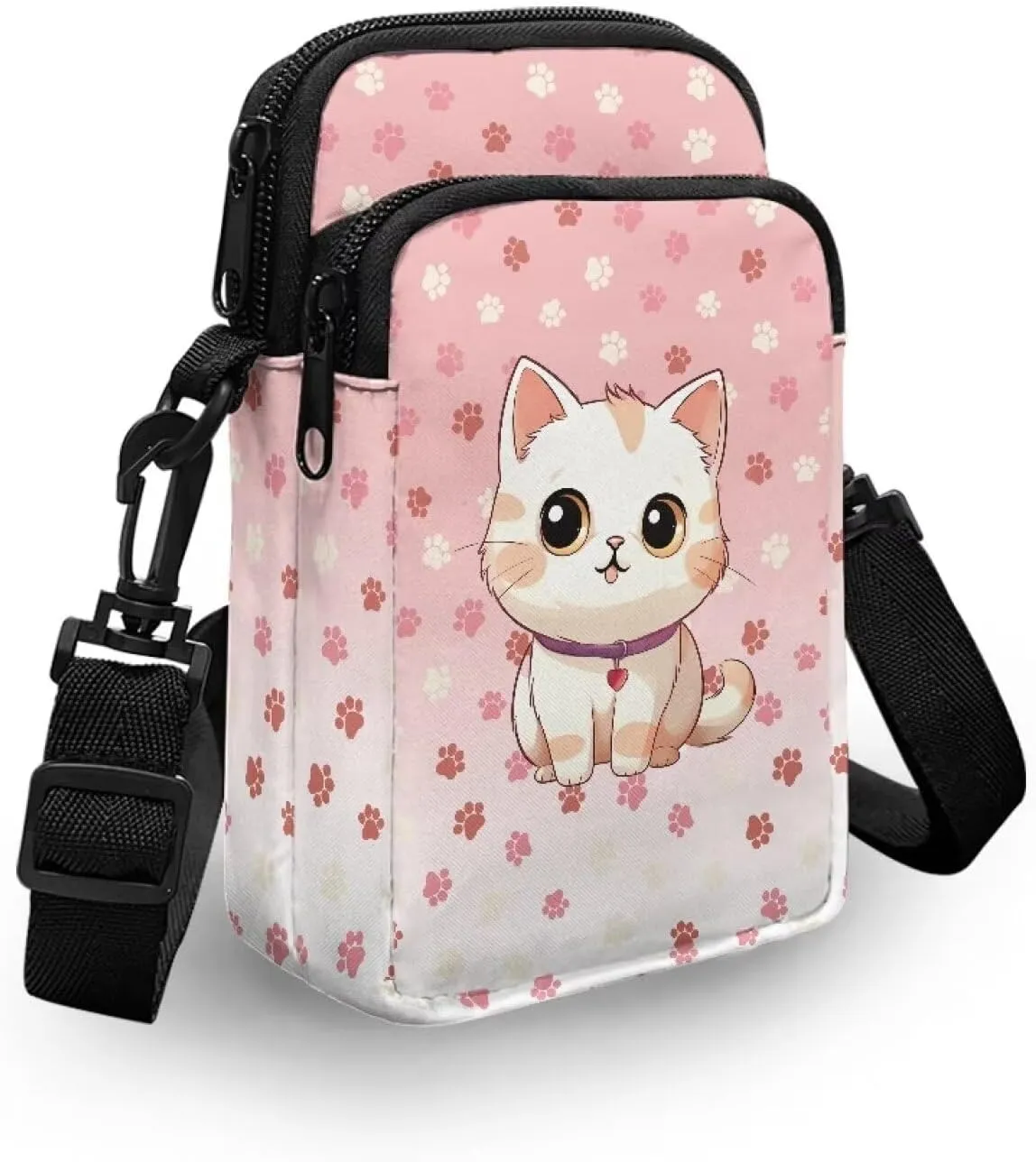 Small Sling Bag Crossbody Bags for Women Men Anti Theft