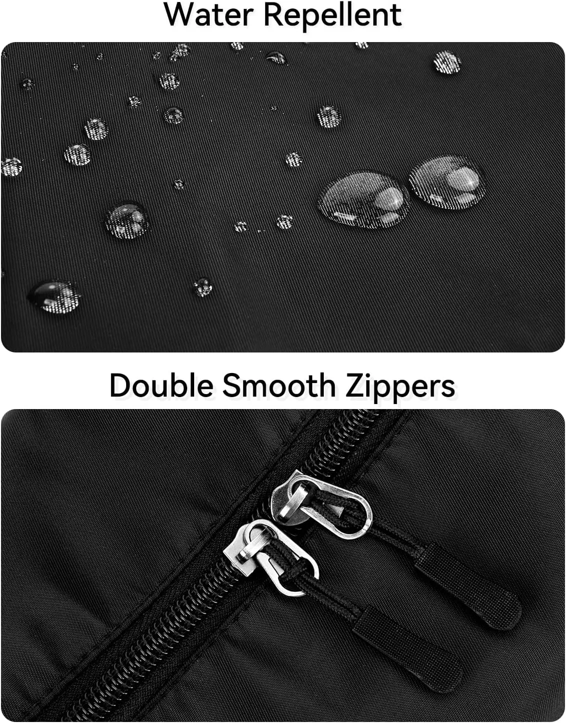Small Sling Crossbody Bag for Women Men Trendy, Mini Crescent Bag with Adjustable Strap, 2 Zippers Lightweight Nylon Bag