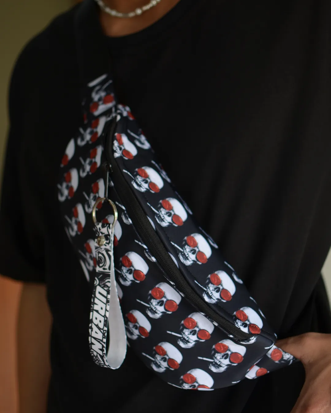 Smoking Skulls Fanny Pack