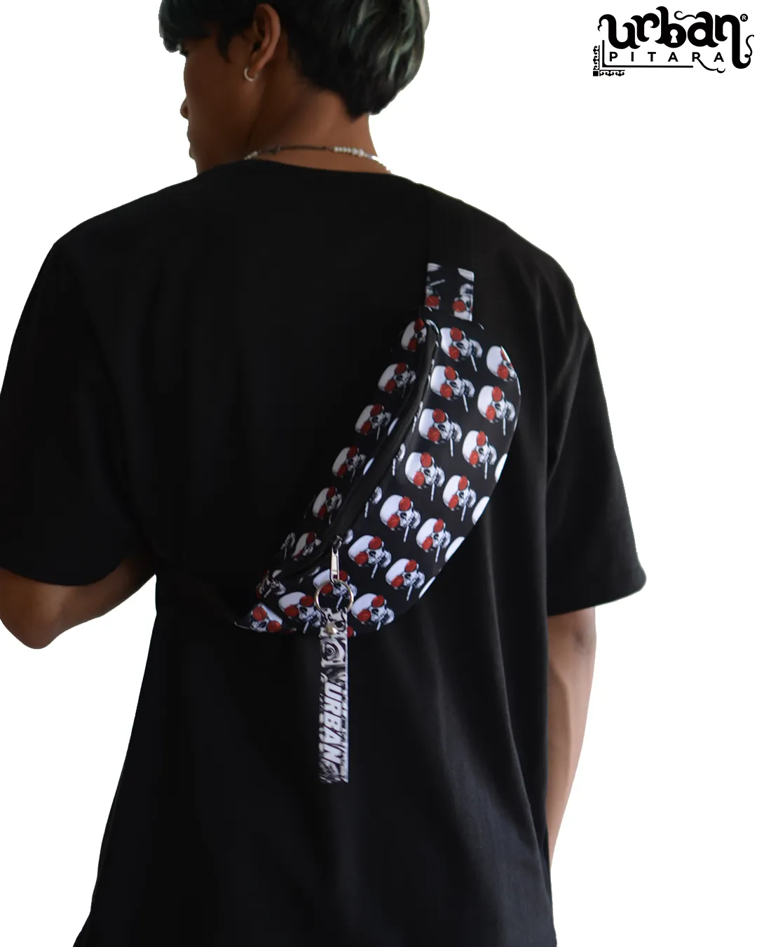 Smoking Skulls Fanny Pack
