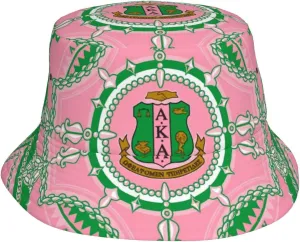 Sorority Gifts for Women Sister Unisex Bucket Hat Summer Beach Sun Cap Packable Fisherman Hat Black